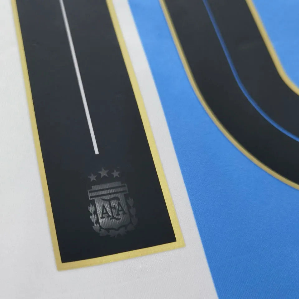 DYBALA #21 Argentina Home Fans Soccer Jersey 2024/25 ★★ Detail 3