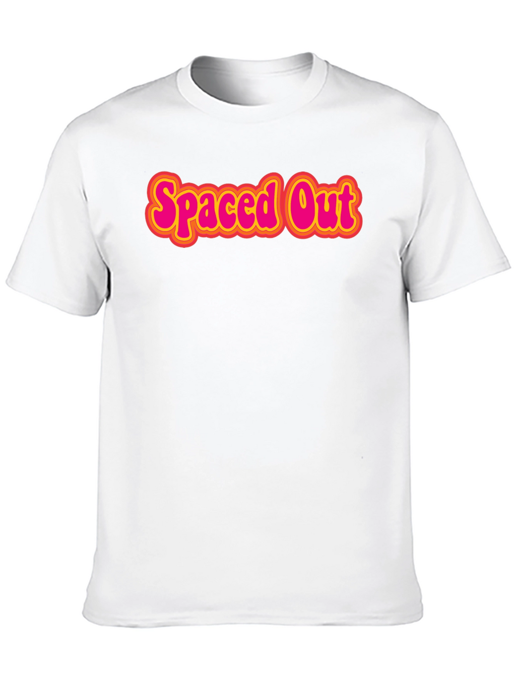 Spaced Out Graphic T-Shirt - Retro Style