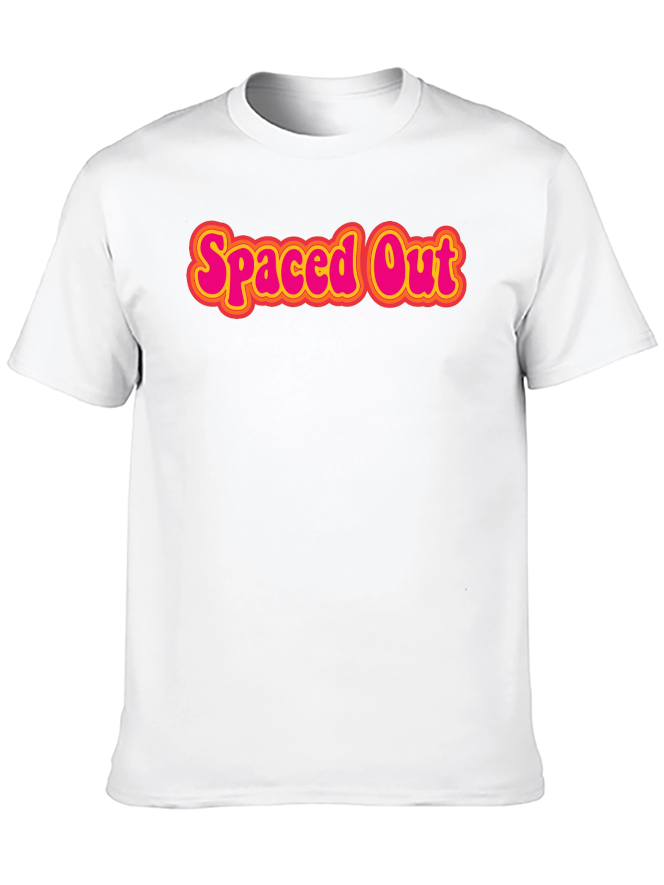 Spaced Out Graphic T-Shirt - Retro Style