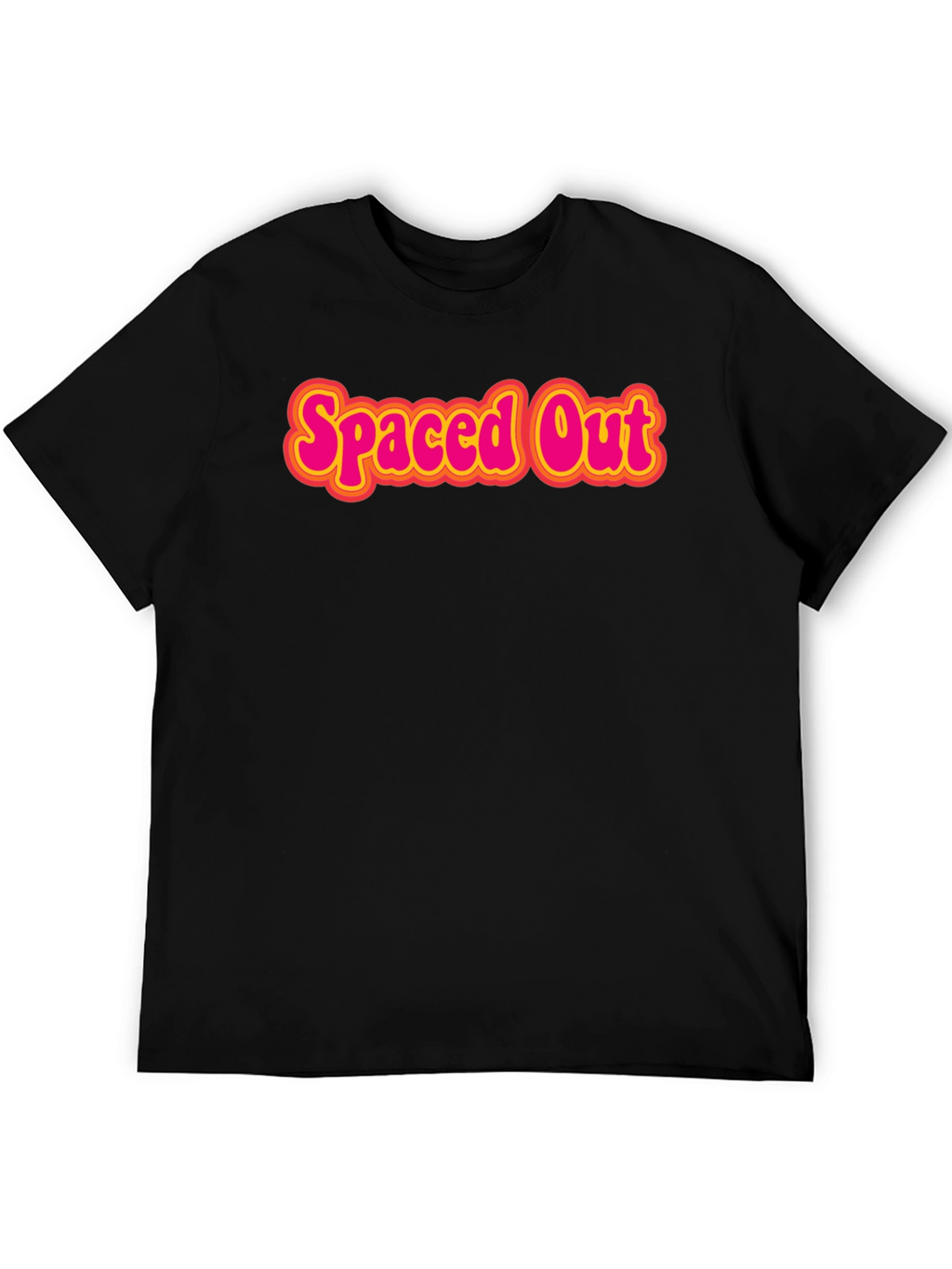 Spaced Out Graphic T-Shirt - Retro Style