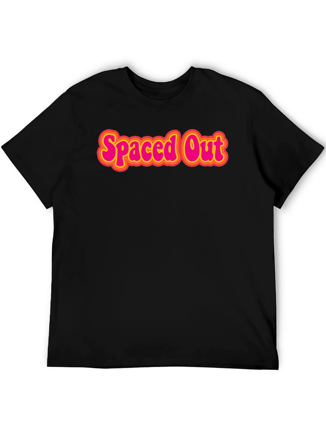 Spaced Out Graphic T-Shirt - Retro Style