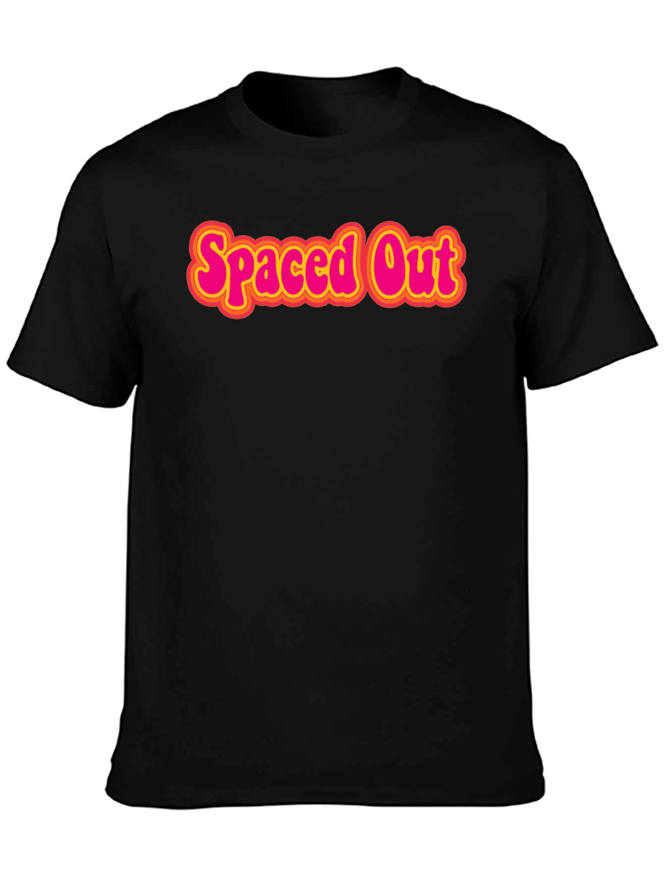 Spaced Out Graphic T-Shirt - Retro Style
