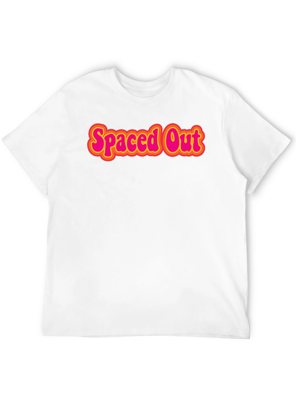 Spaced Out Graphic T-Shirt - Retro Style