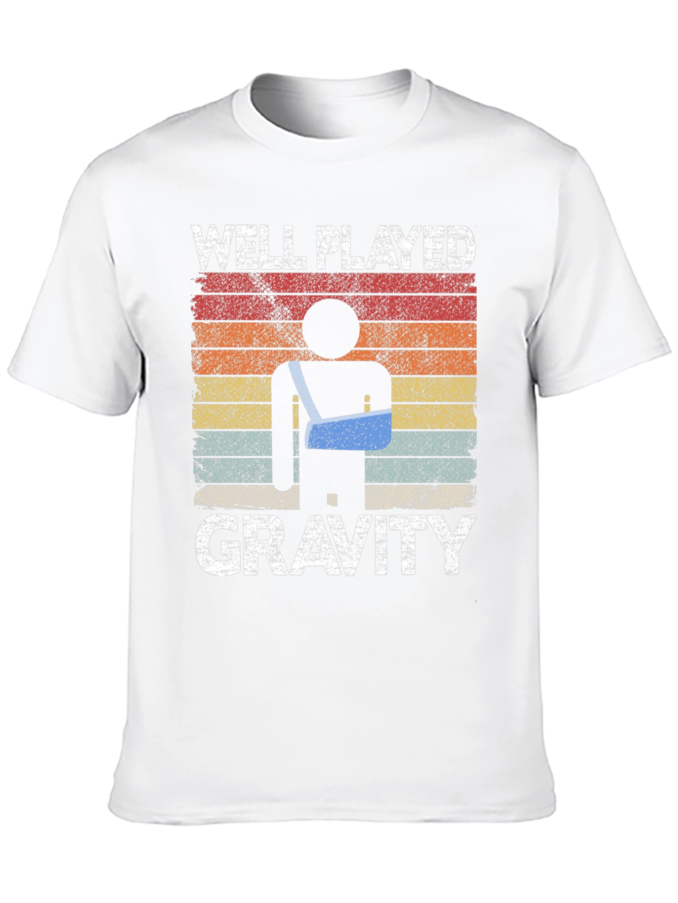 Well Played Gravity T-Shirt Funny Injury Humor