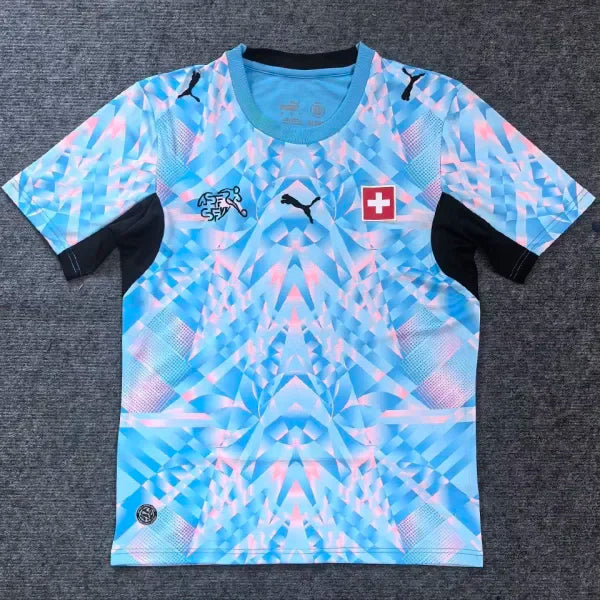 2026/27 Switzerland Away Fans Soccer Jersey Detail 1