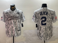 Men's New York Yankees Derek Jeter #2 Arctic Camo 2024 Salute to Service Limited Jerseys