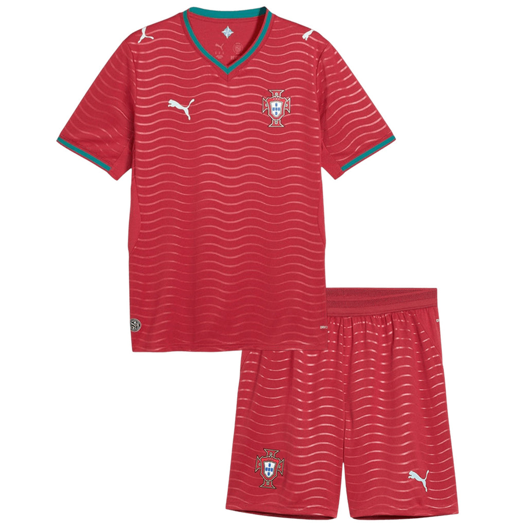Kids Portugal Home Jersey Kit World Cup 2026 - [Super Replica] Image 3