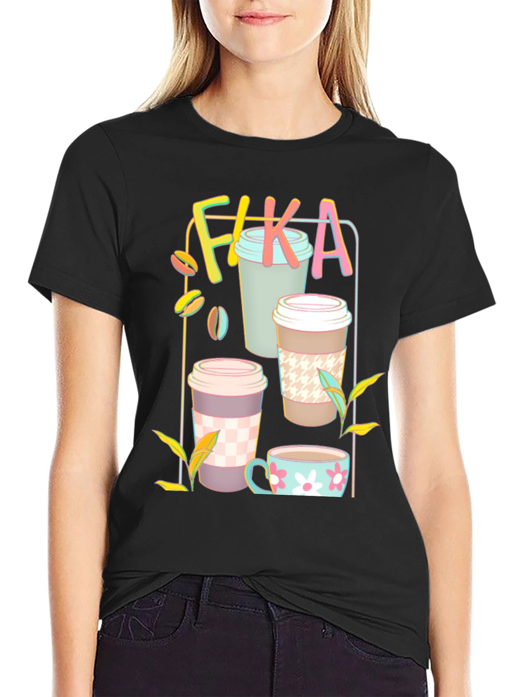 Fika Coffee Graphic Tee