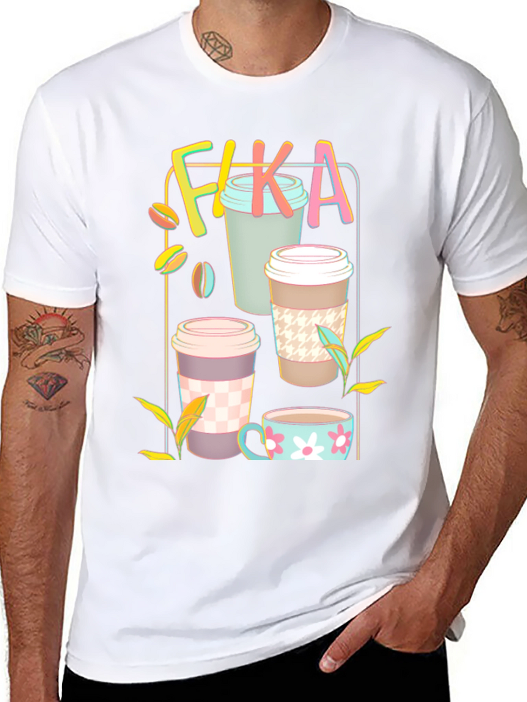 Fika Coffee Graphic Tee