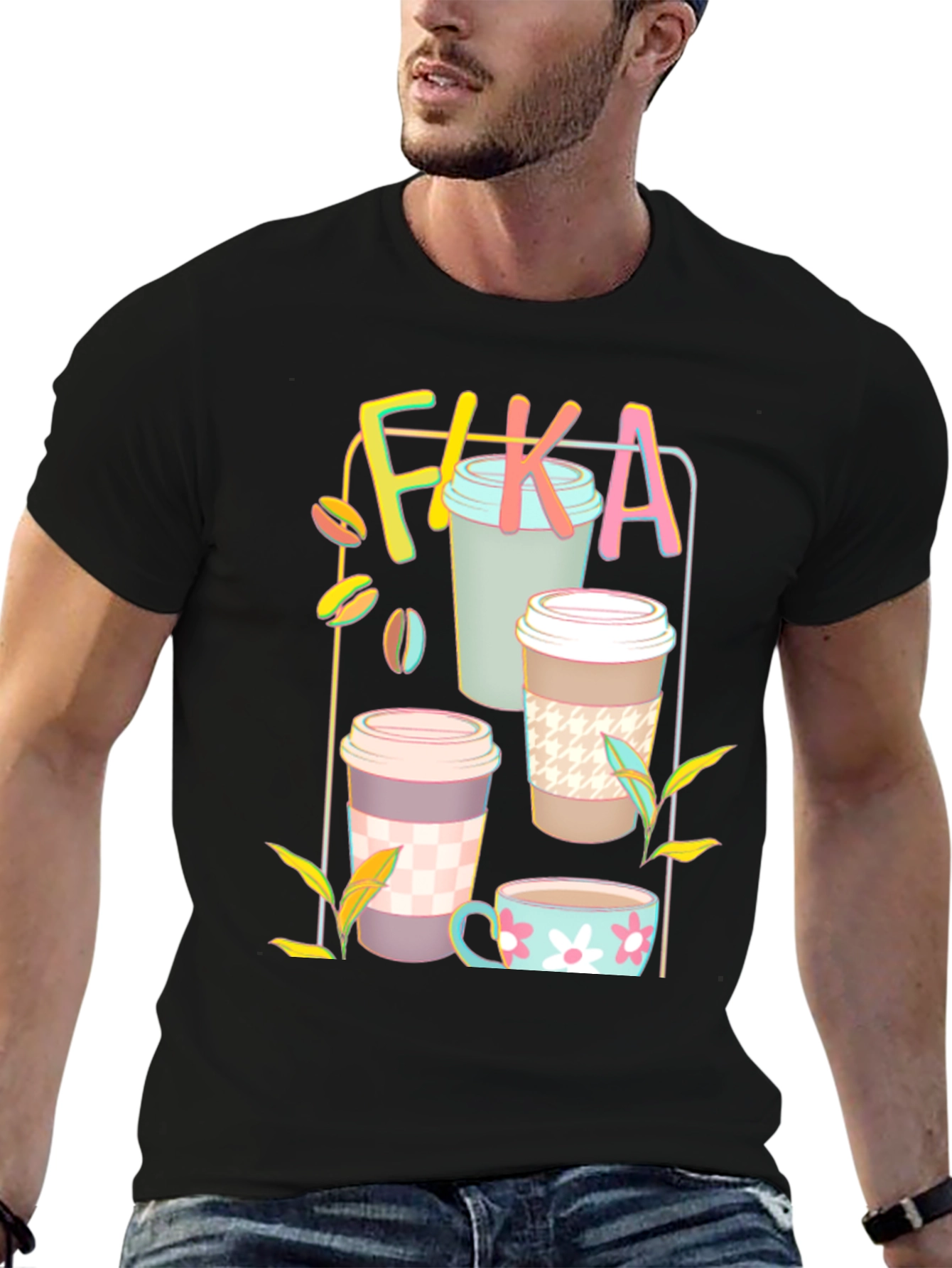 Fika Coffee Graphic Tee