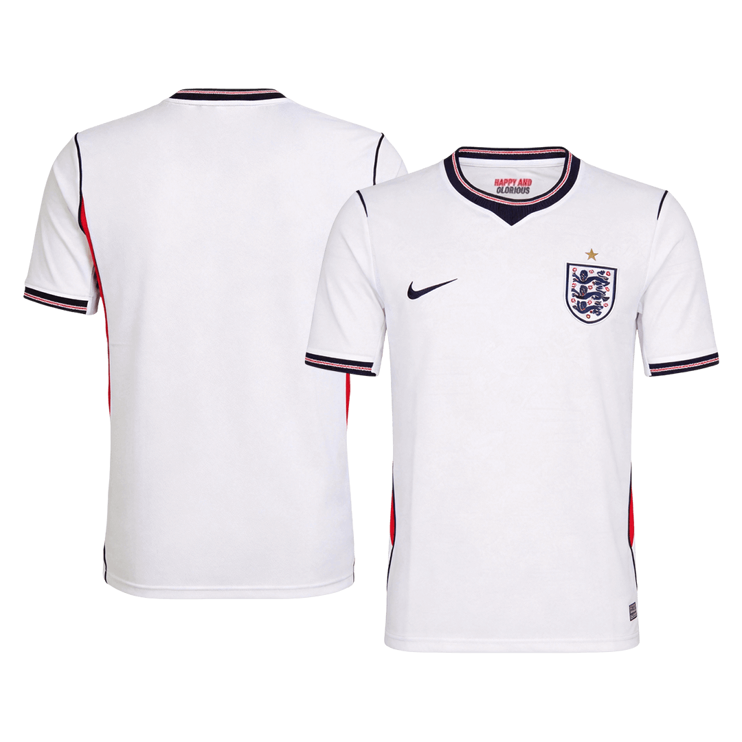 England Home Soccer Jersey World Cup 2026 White Image 3