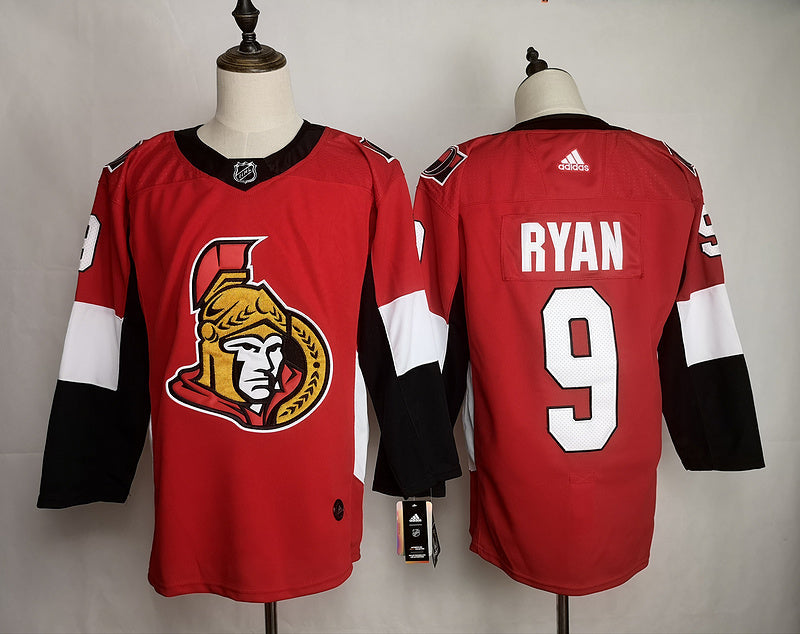 Men's Ottawa Senators Bobby Ryan #9 Red Player Jerseys