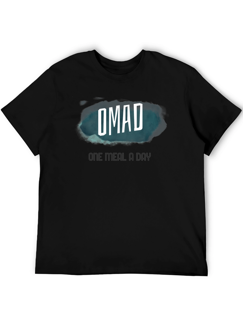 OMAD One Meal A Day Black T-Shirt