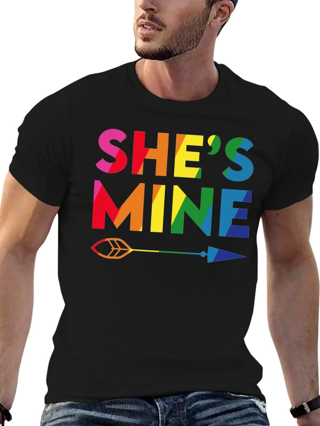 Shes Mine LGBTQ+ Pride T-Shirt