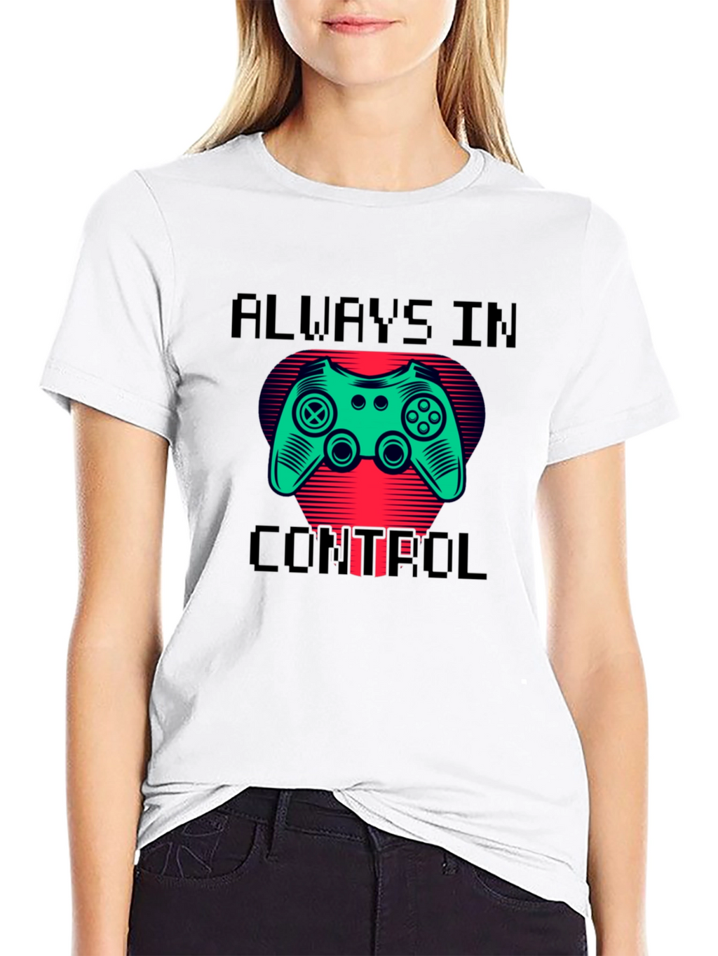 Gamer T-Shirt: Always In Control Design
