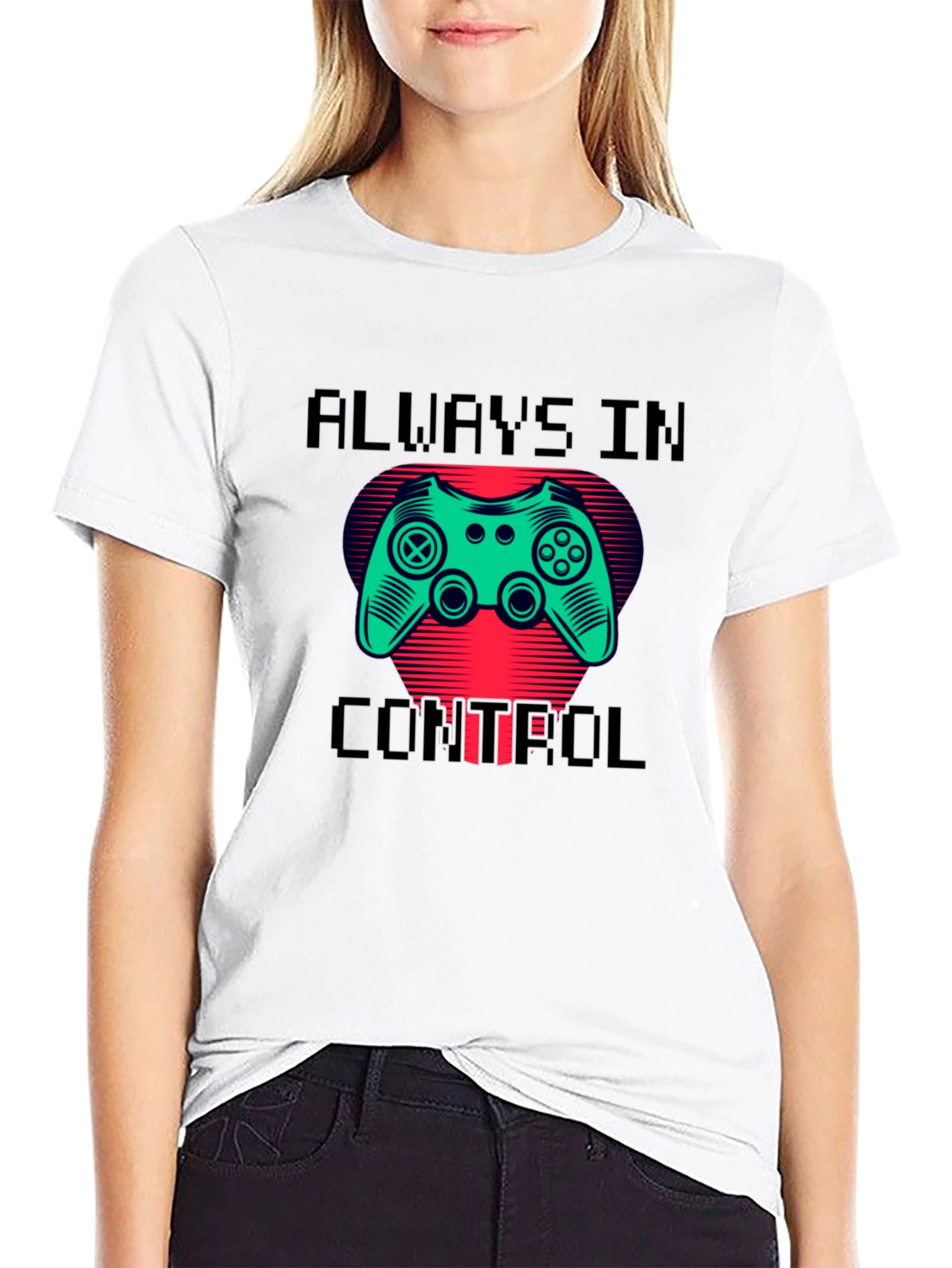 Gamer T-Shirt: Always In Control Design
