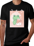 Kawaii Frog Strawberry Milk T-Shirt
