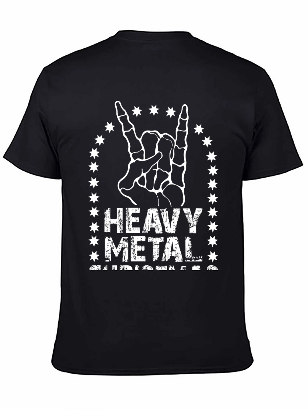 Heavy Metal Christmas T-Shirt - Black Graphic Tee
