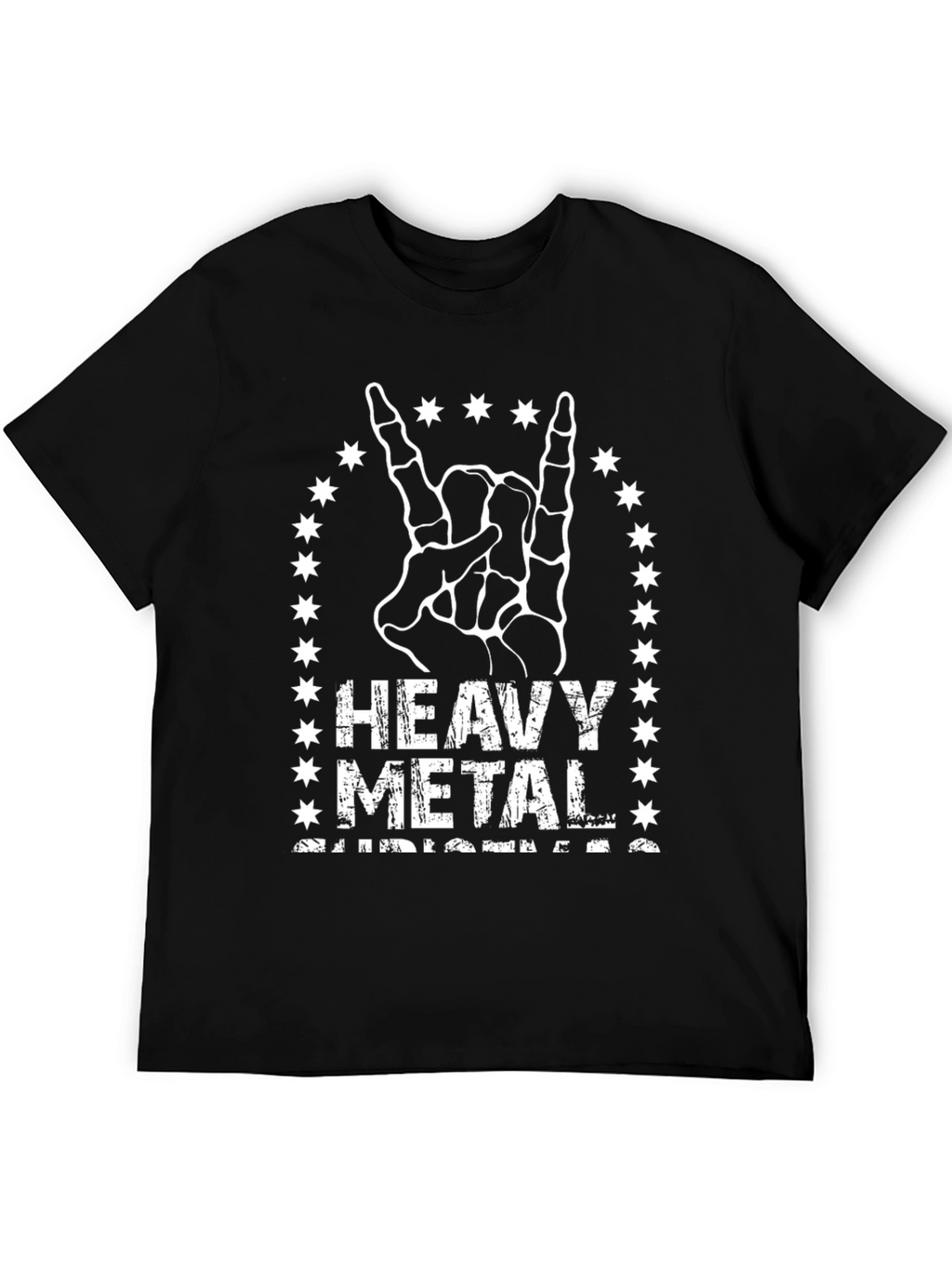 Heavy Metal Christmas T-Shirt - Black Graphic Tee