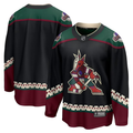 Men's Arizona Coyotes Black Home Breakaway Blank Jerseys