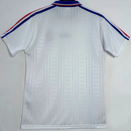 1994 France Away White Retro Soccer Jersey Back