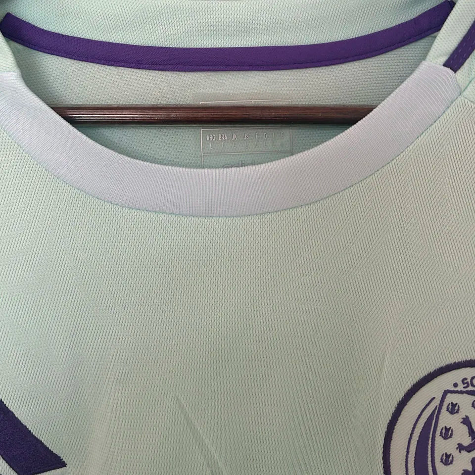 2024/25 Scotland Away Fans Soccer Jersey Detail 4