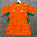 2026/27 Ivory Coast Home Orange Fans Soccer Jersey Front