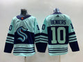 Men's Seattle Kraken Matty Beniers #10 Teal Reverse Retro 2.0 Authentic Player Jerseys