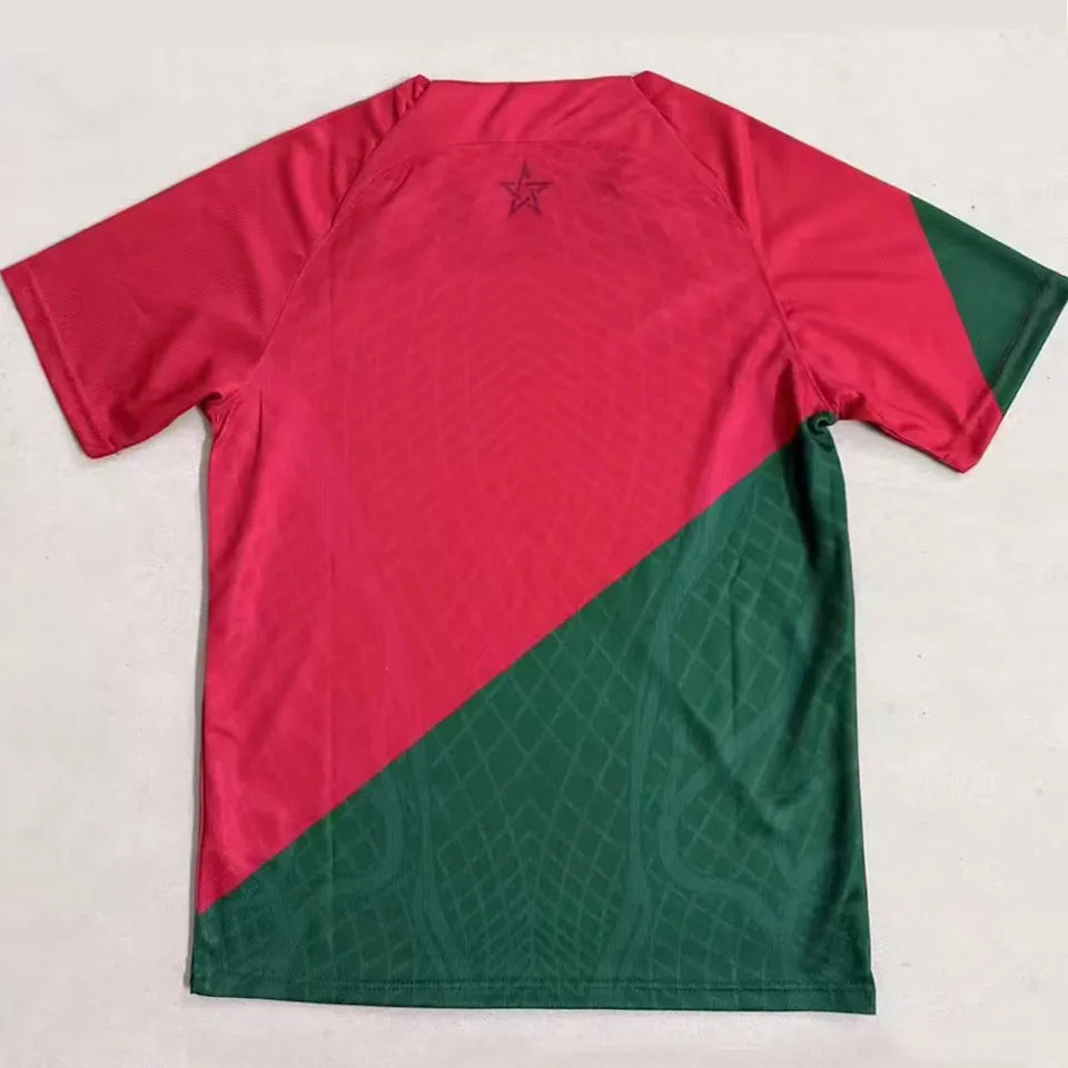 2025/26 Morocco Special Edition Fans Soccer Jersey Detail 2