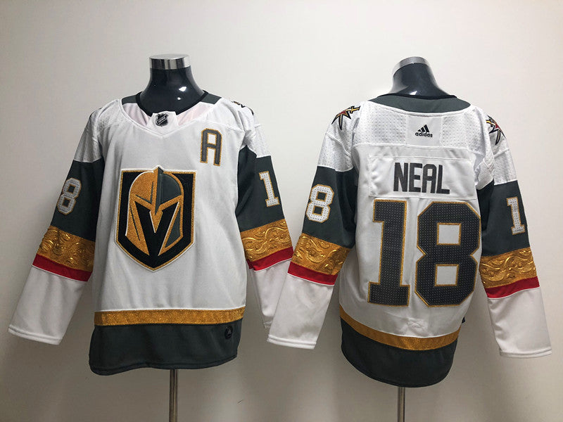 Men's Vegas Golden Knights James Neal #18 White Breakaway Player Jerseys