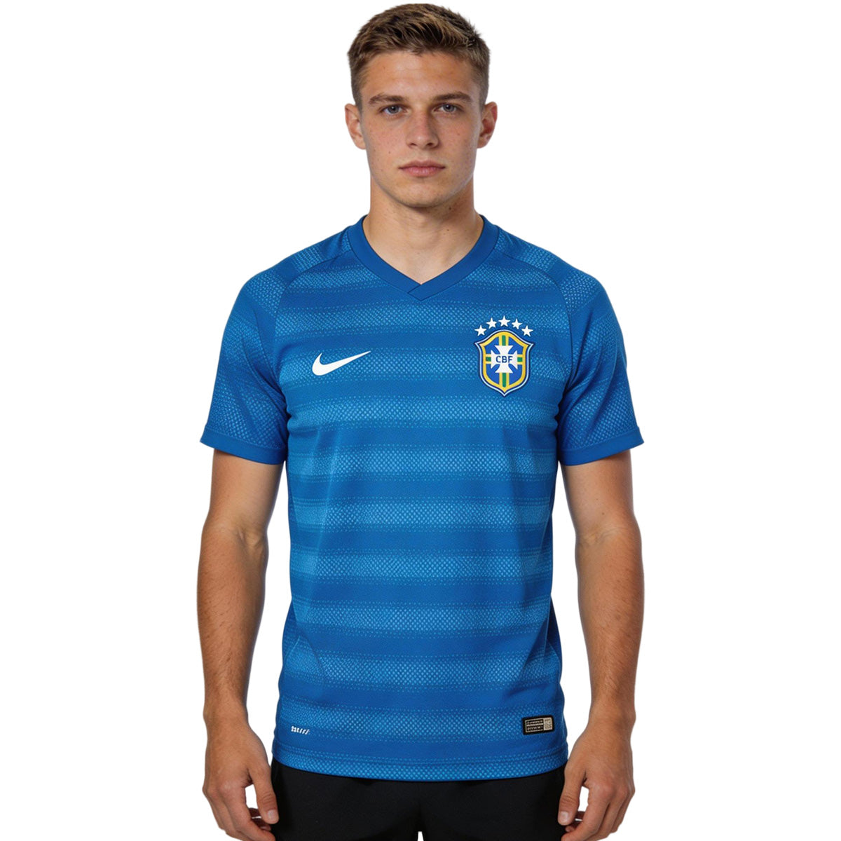 Retro Brazil Away Jersey World Cup 2014 Front