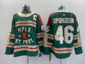 Men's Minnesota Wild Jared Spurgeon #46 Green Breakaway Player Jerseys