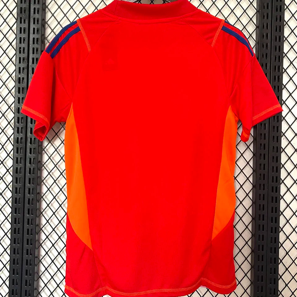 2024/25 Argentina Red Goalkeeper Fans Soccer Jersey Back