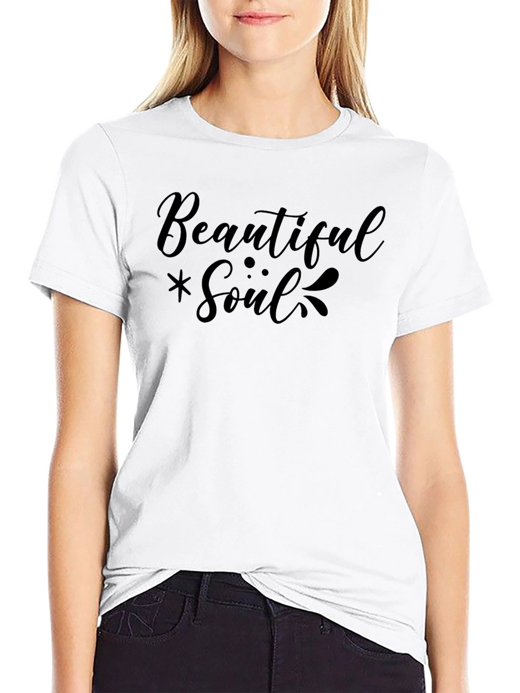 Beautiful Soul Black Graphic Tee