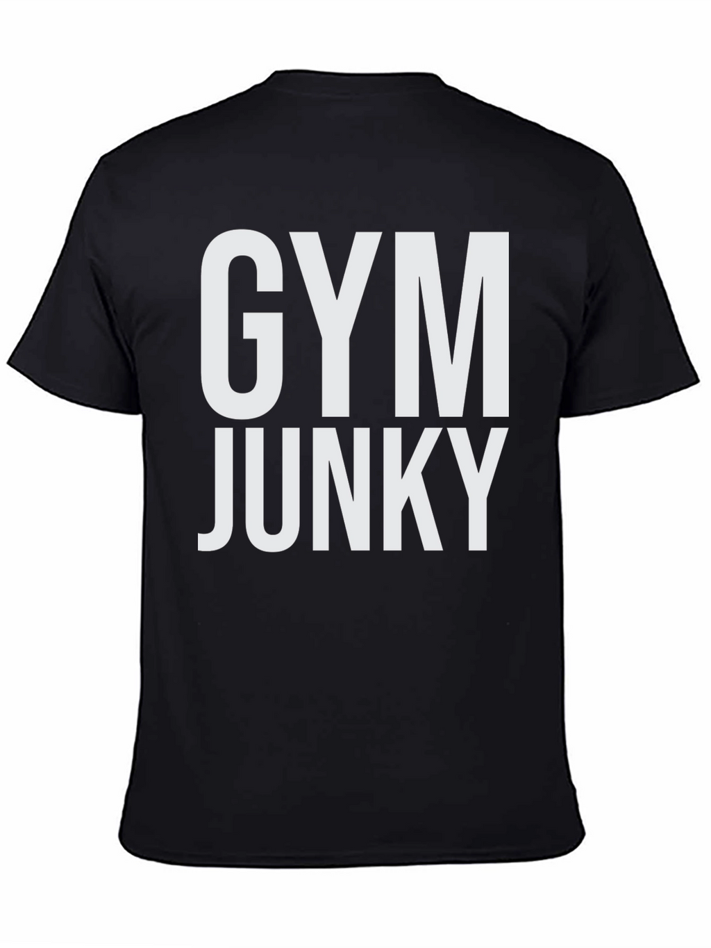 Gym Junky Graphic Tee - Black