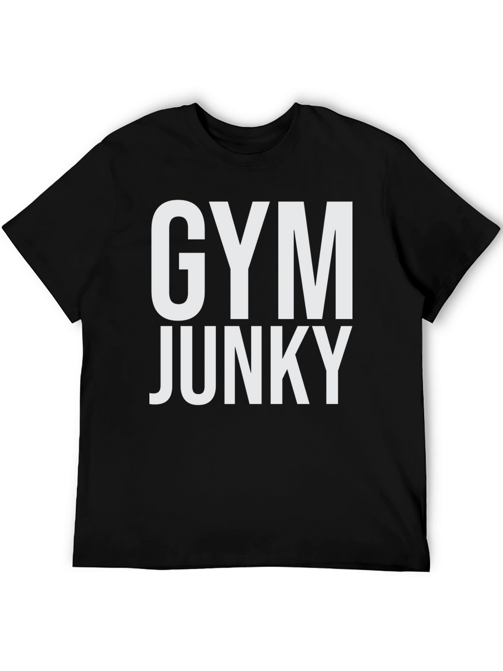 Gym Junky Graphic Tee - Black