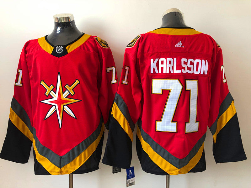 Men's Vegas Golden Knights William Karlsson #71 Red Breakaway Player Jerseys
