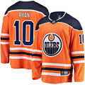 Men's Edmonton Oilers Derek Ryan #10 Orange Home Breakaway Jerseys
