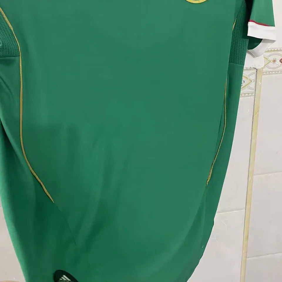 2011/12 Mexico Home Green Retro Soccer Jersey Detail 3
