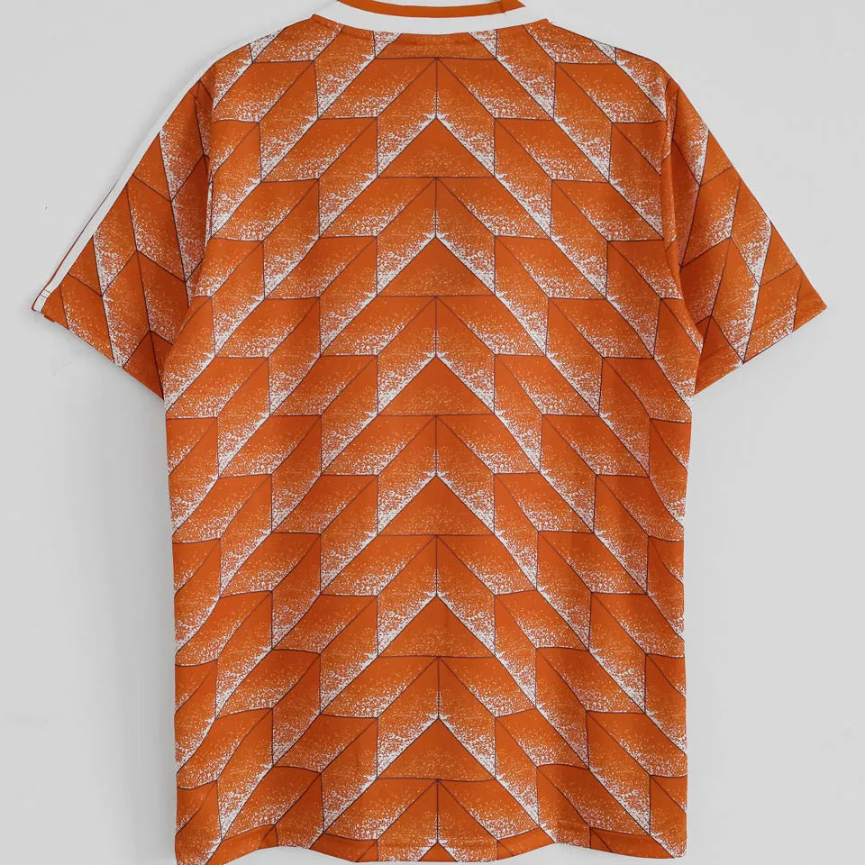 1988 NL Home Orange Retro Jersey Back