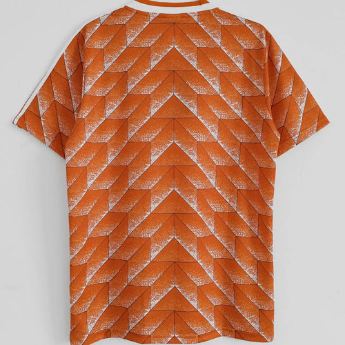 1988 NL Home Orange Retro Jersey Back