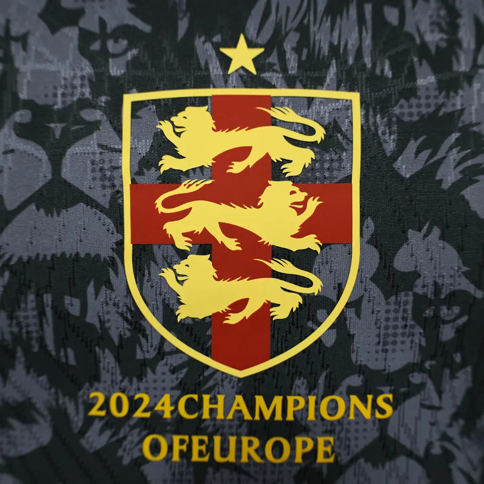 2025 England Special Edition Player Version Soccer Jersey Detail 2
