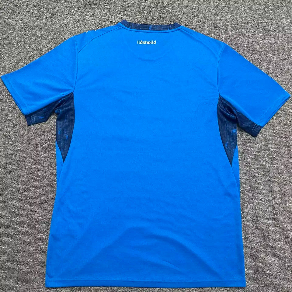 2026/27 Iceland Hoem Blue Fans Soccer Jersey Back