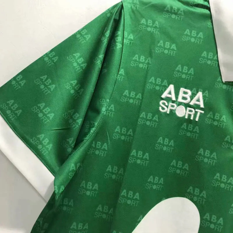 1995 Mexico Home Green Retro Soccer Jersey Detail 2