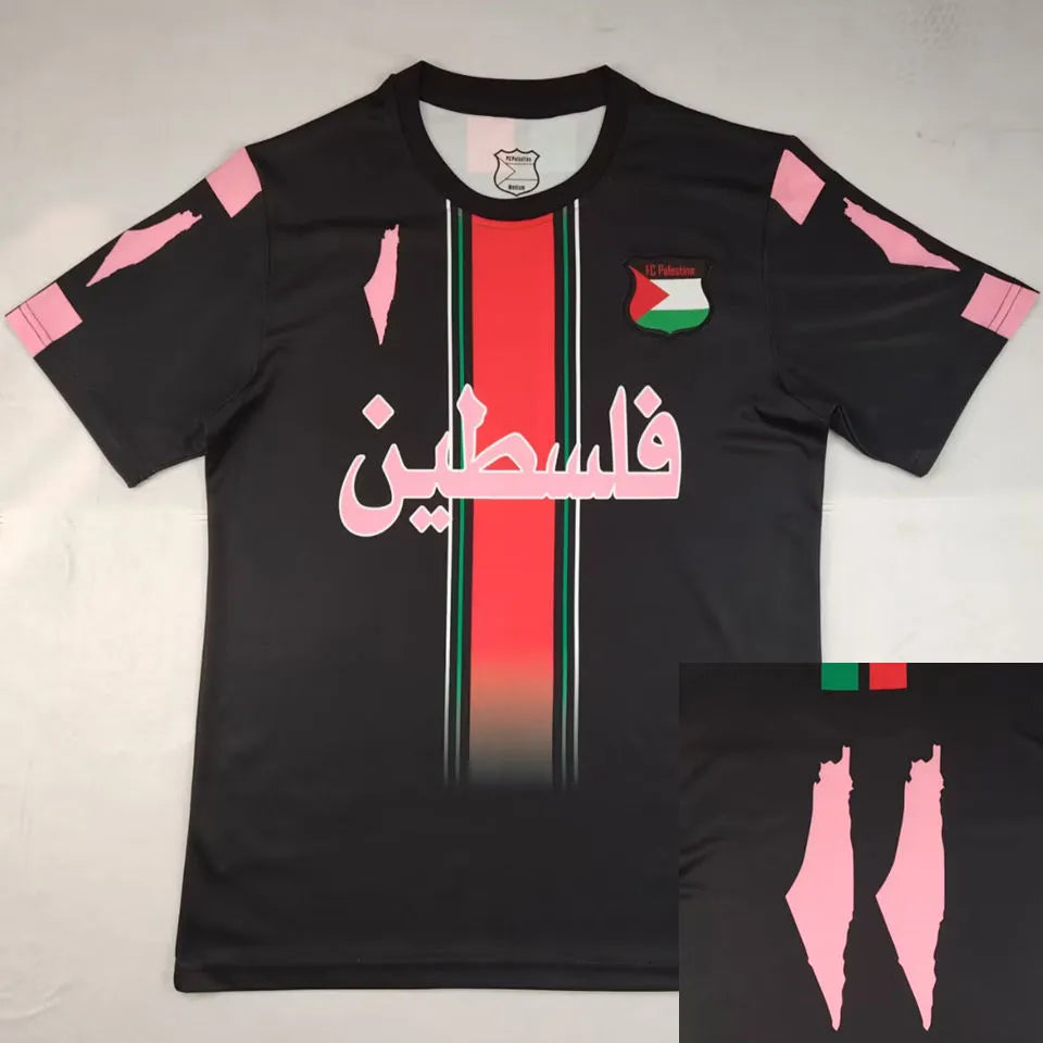 2025/26 FC Palestine Special Edition Fans Soccer Jersey 阿拉伯字 背后带11 Front