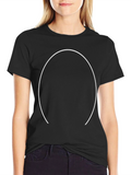 Mens Black Crewneck T-Shirt