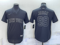 Men's New York Yankees Aaron Judge #99 Black Alternate Game Jerseys