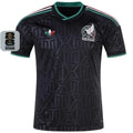 2026/27 Mexico 1:1 Quality Third Black Fans Soccer Jersey (Have Right Patch 有右臂章 白底黑字） Front