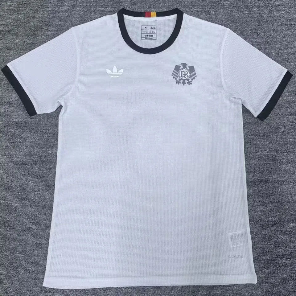 2025 Germany Retro Style White Fans Jersey Front