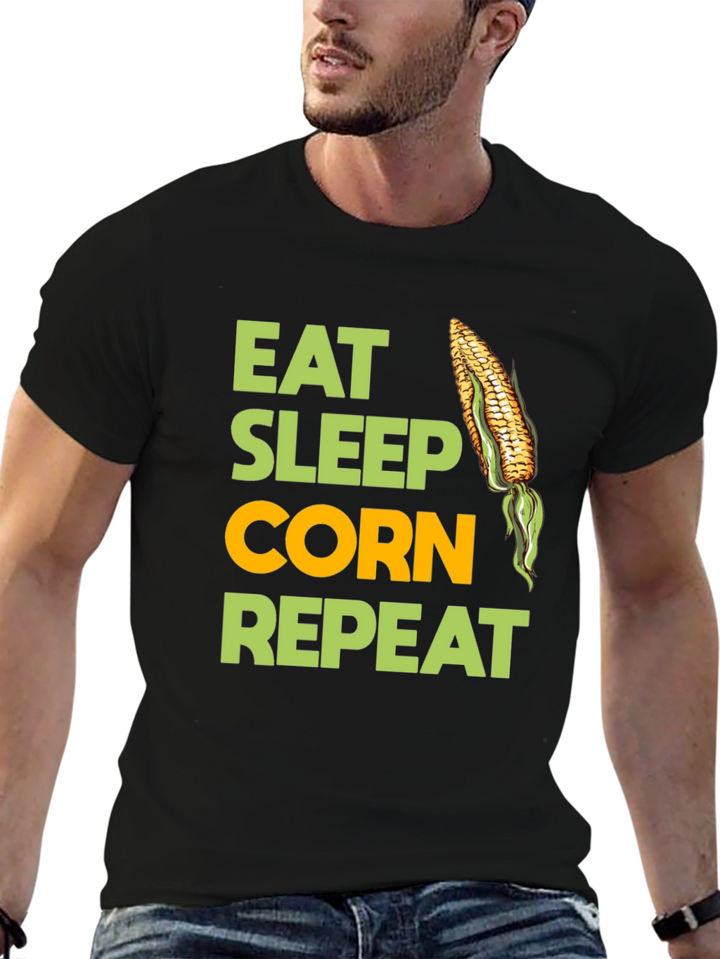 Eat Sleep Corn Repeat T-Shirt